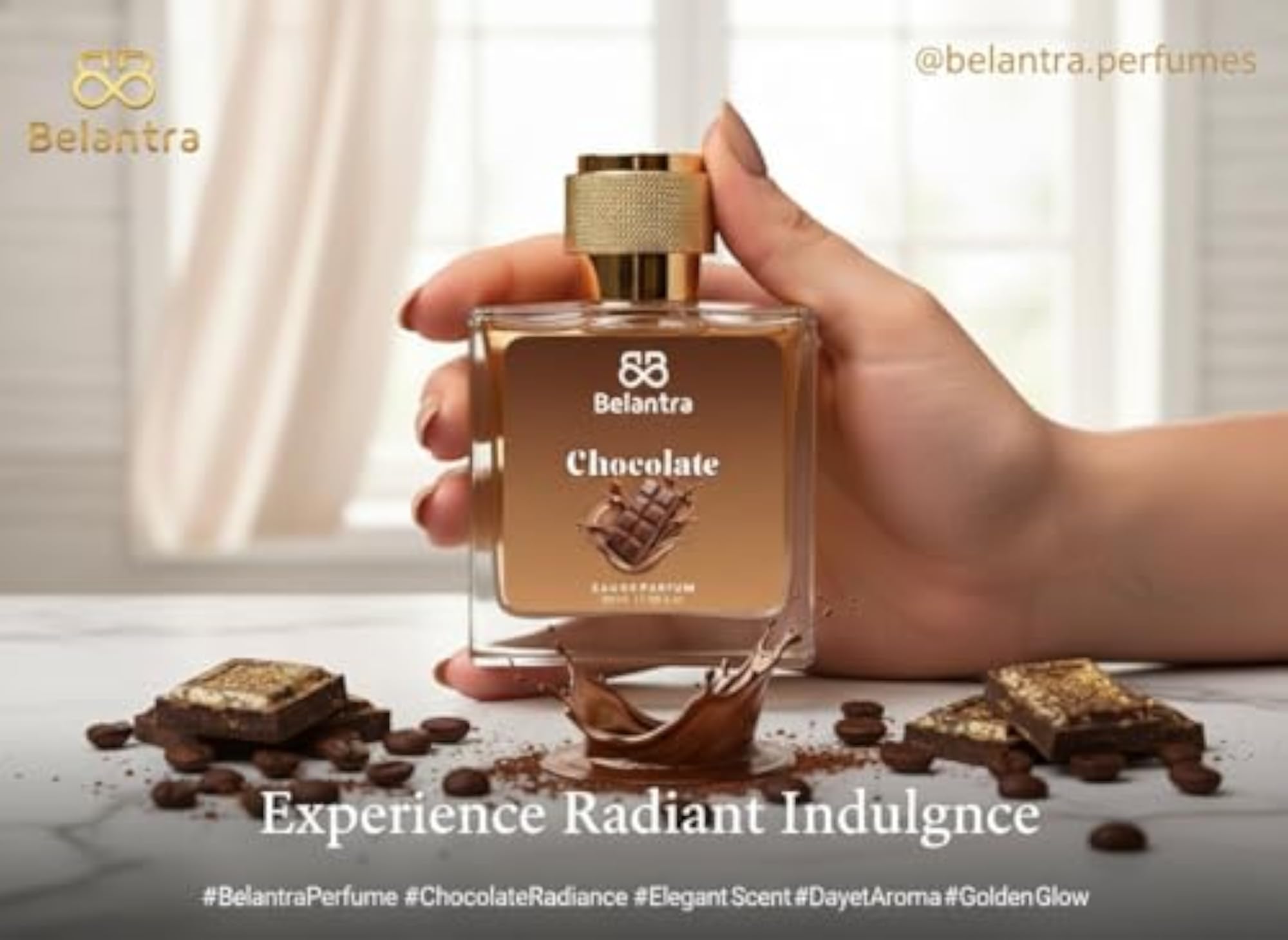Chocolate Eau De Parfum 50ml, Unisex Fragrance